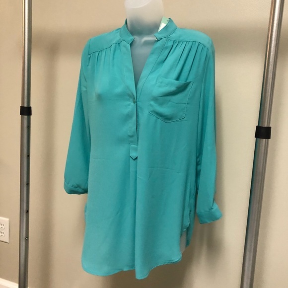 41Hawthorn Light Green Blouse - Picture 1 of 3